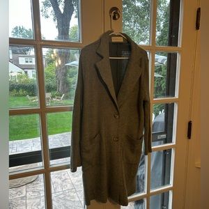 Anthropologie green blazer - very soft and comfortable